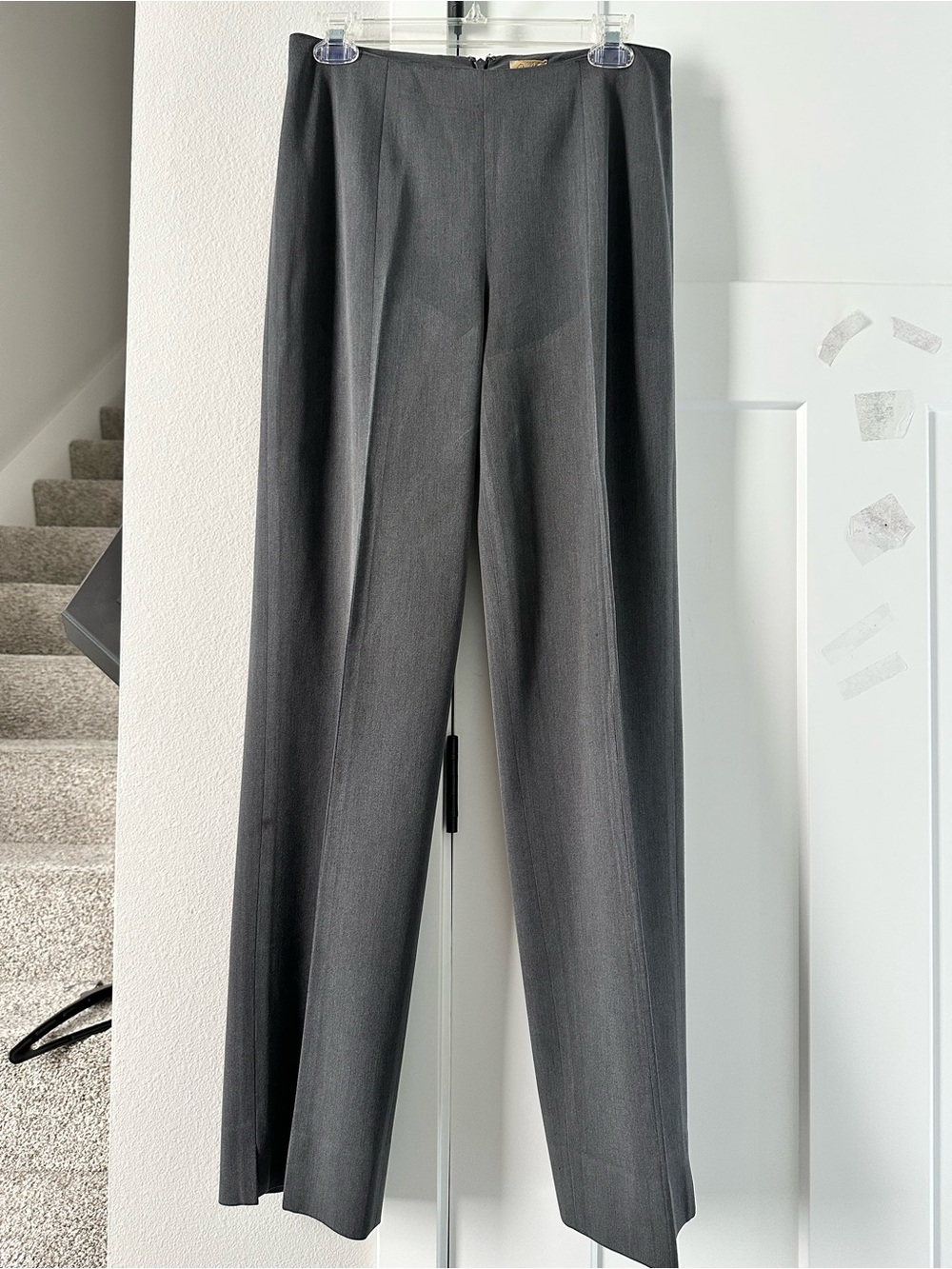 Caslon Charcoal Gray Two-Piece Tailored Pantsuit size 6 - Picture 7 of 16